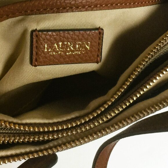 LAUREN BY RALPH LAUREN DOUBLE OPENING CROSSBODY BAG - Picture 4 of 5